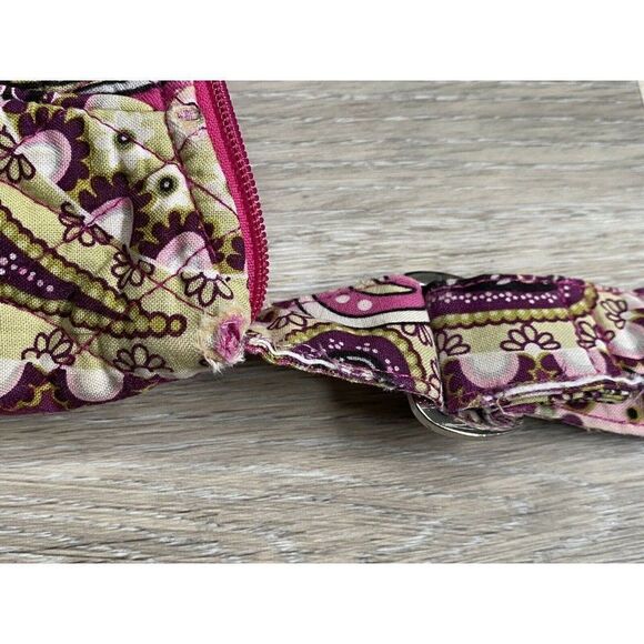 VERA BRADLEY Shoulder Crossbody Purse Very Berry Paisley Purple & Pinks Retired - Picture 9 of 12